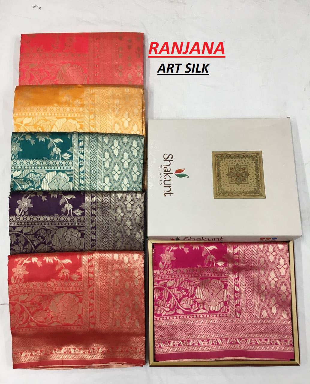 Ranjana Shakunt Art Silk Sarees Manufacturer