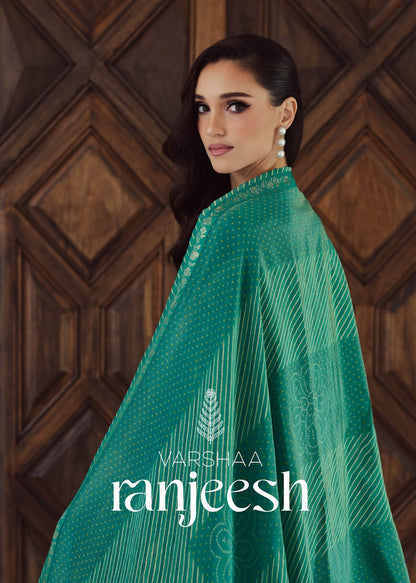 Ranjeesh Varshaa Viscose Plazzo Style Suits Manufacturer India