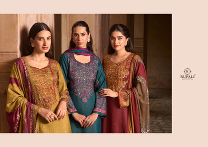 Ranjeeta Rupali Viscose Pashmina Suits Exporter Gujarat