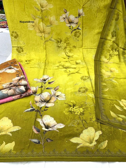 Rapido Nayandeep Viscose Muslin Salwar Suits Manufacturer India