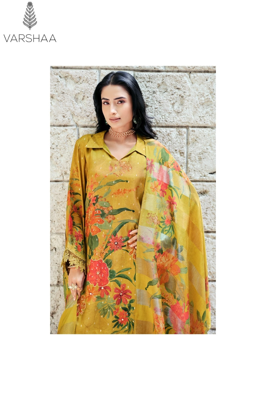 Rasa Varshaa Woven Pant Style Suits Supplier Gujarat