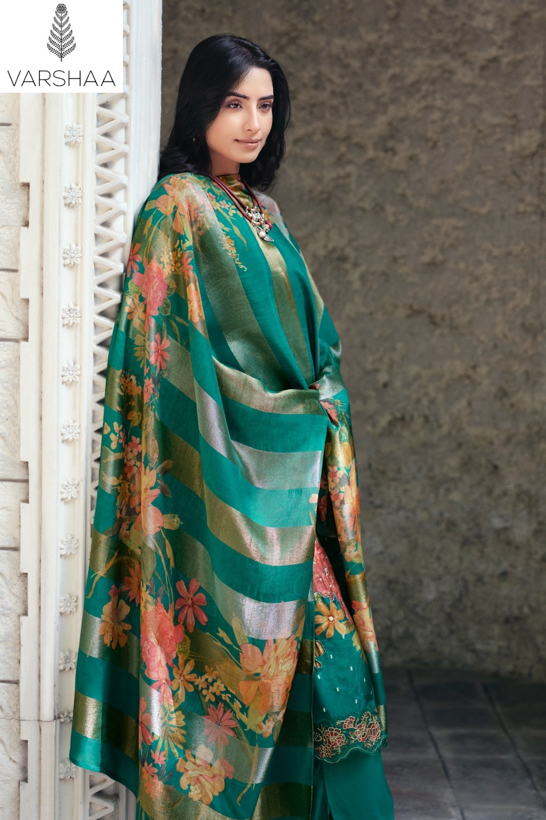 Rasa Varshaa Woven Pant Style Suits Supplier Gujarat