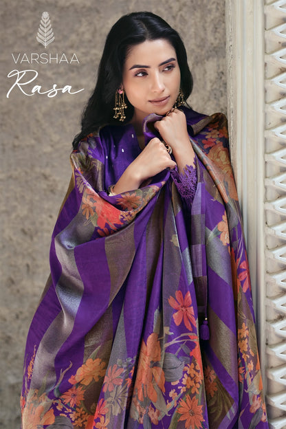 Rasa Varshaa Woven Pant Style Suits Supplier Gujarat