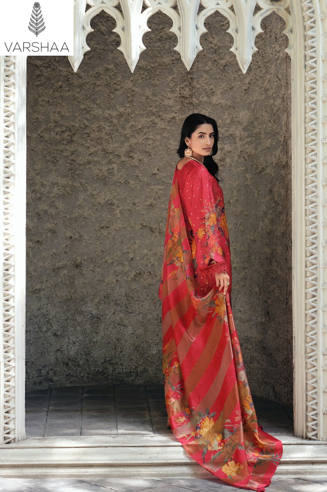 Rasa Varshaa Woven Pant Style Suits Supplier Gujarat