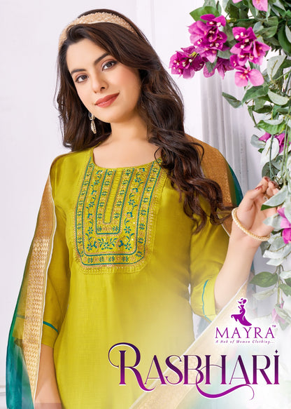 Rasbhari Mayra Vetican Readymade Pant Style Suits Manufacturer Gujarat