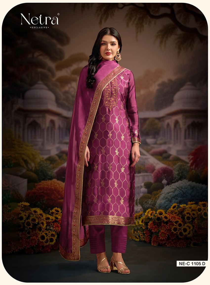 Rashi Netra Premium Viscose Pant Style Suits Wholesaler