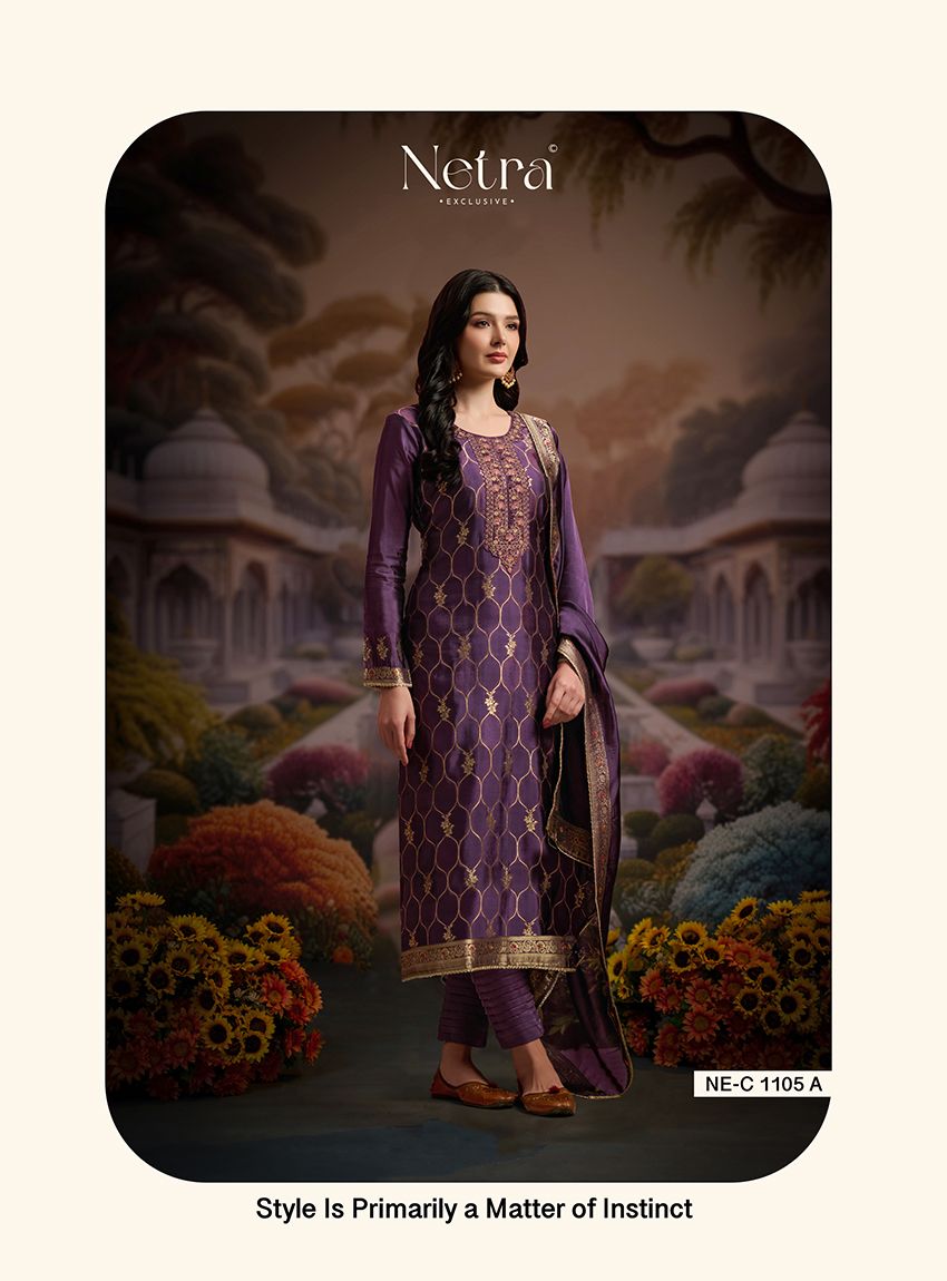 Rashi Netra Premium Viscose Pant Style Suits Wholesaler
