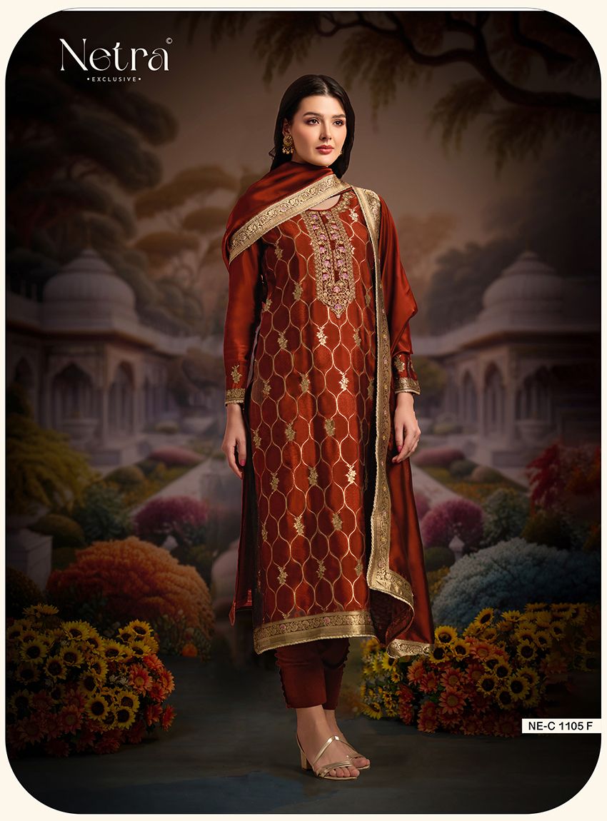 Rashi Netra Premium Viscose Pant Style Suits Wholesaler