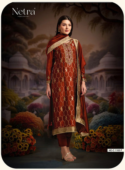 Rashi Netra Premium Viscose Pant Style Suits Wholesaler