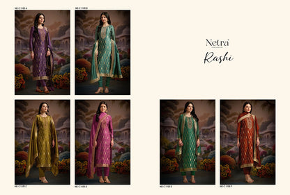 Rashi Netra Premium Viscose Pant Style Suits Wholesaler
