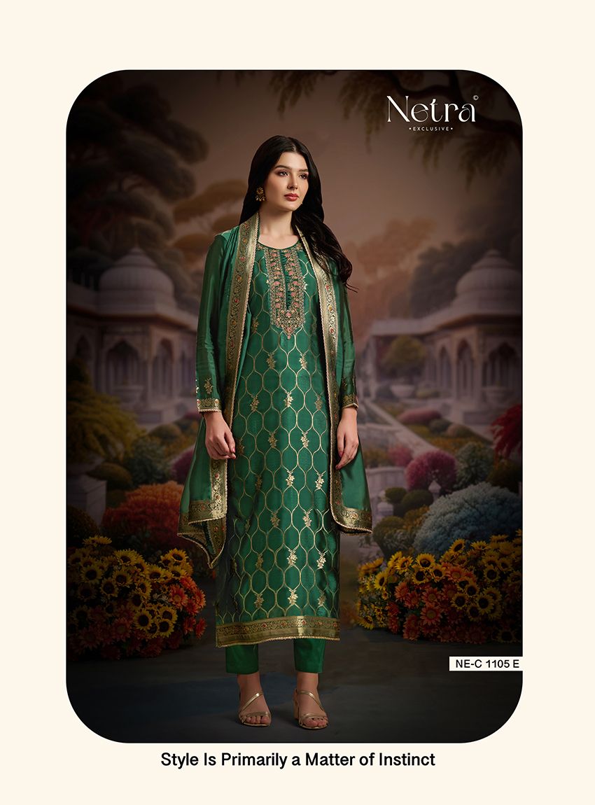 Rashi Netra Premium Viscose Pant Style Suits Wholesaler
