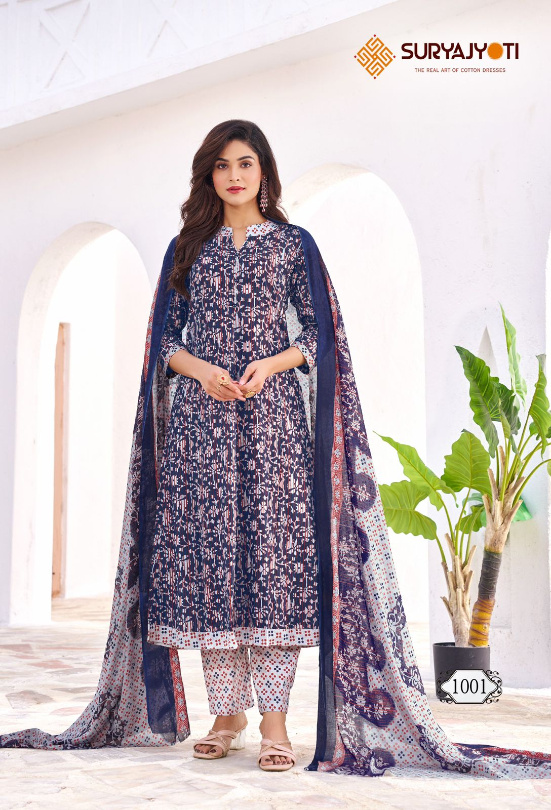 Rashi Vol 1 Suryajyoti Cotton Readymade Anarkali Suits Wholesale Price