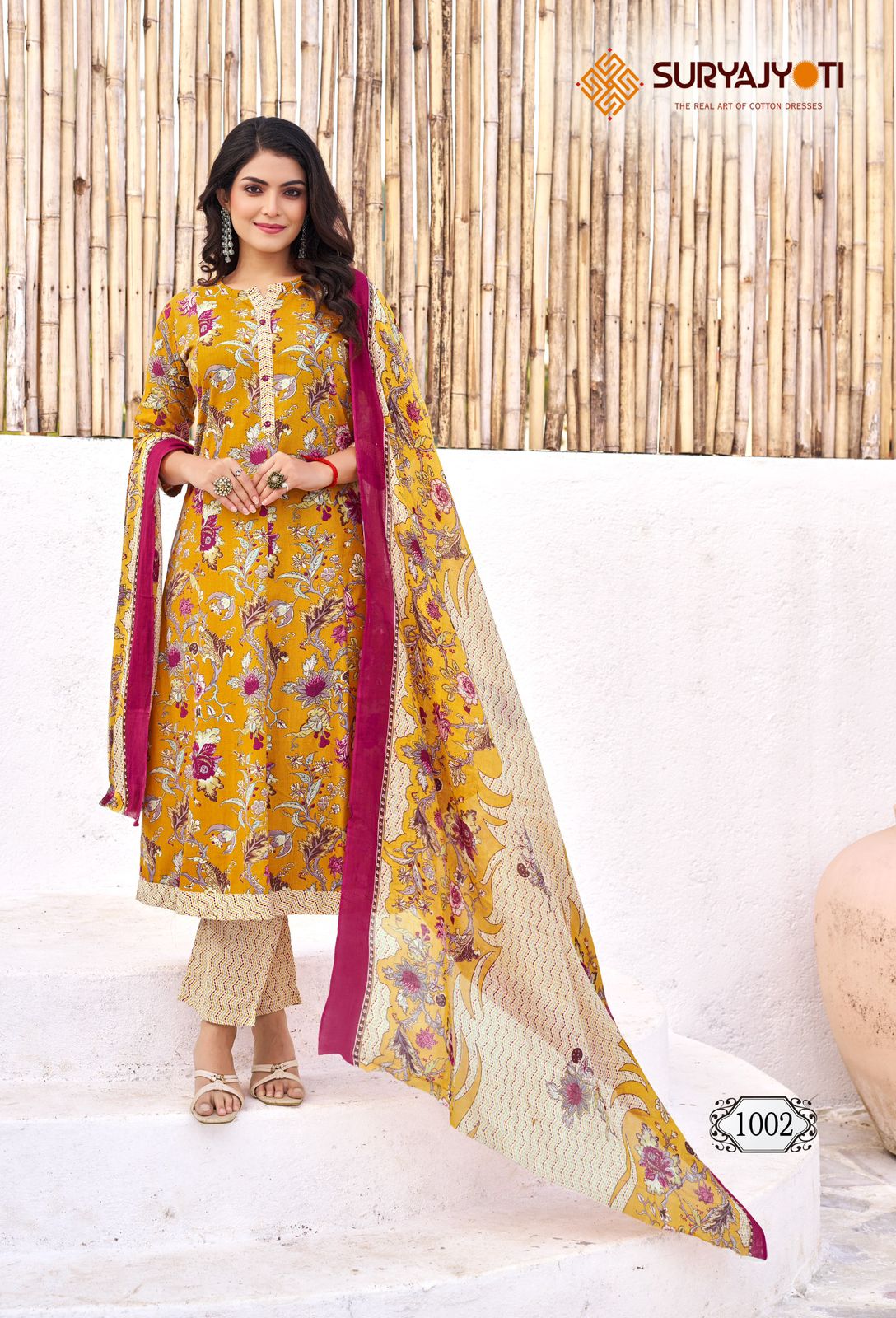 Rashi Vol 1 Suryajyoti Cotton Readymade Anarkali Suits Wholesale Price