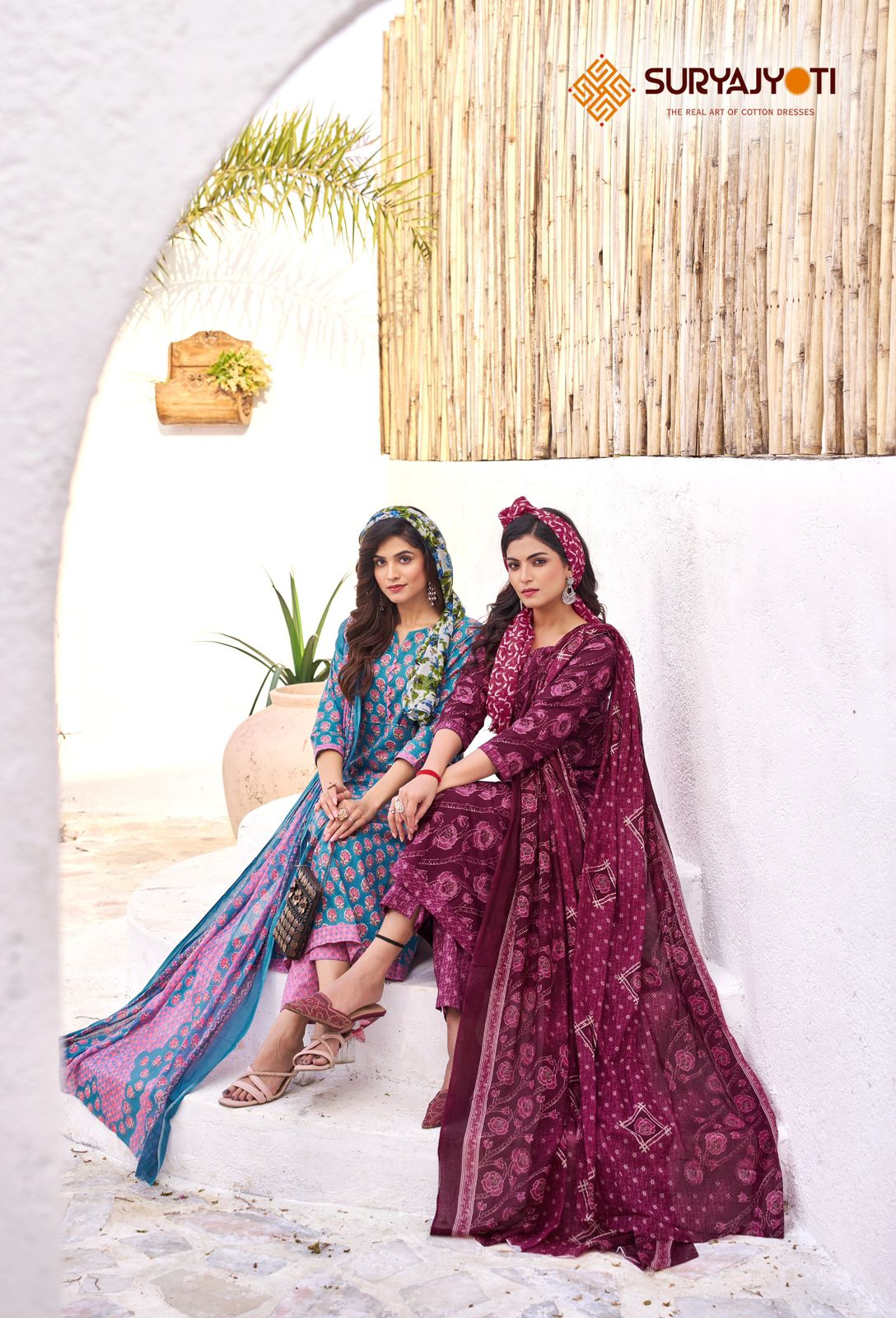 Rashi Vol 1 Suryajyoti Cotton Readymade Anarkali Suits Wholesale Price