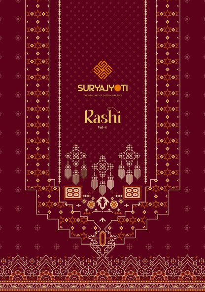 Rashi Vol 4 Suryajyoti Cotton Readymade Anarkali Suits Wholesaler Gujarat