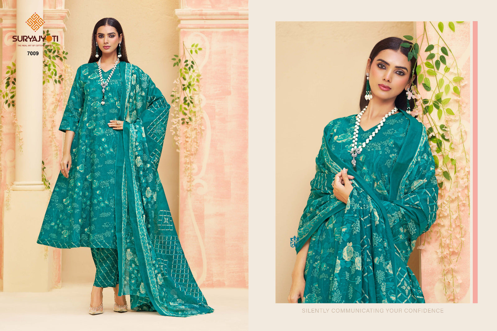 Rashi Vol 7 Suryajyoti Cotton Readymade Anarkali Suits Manufacturer