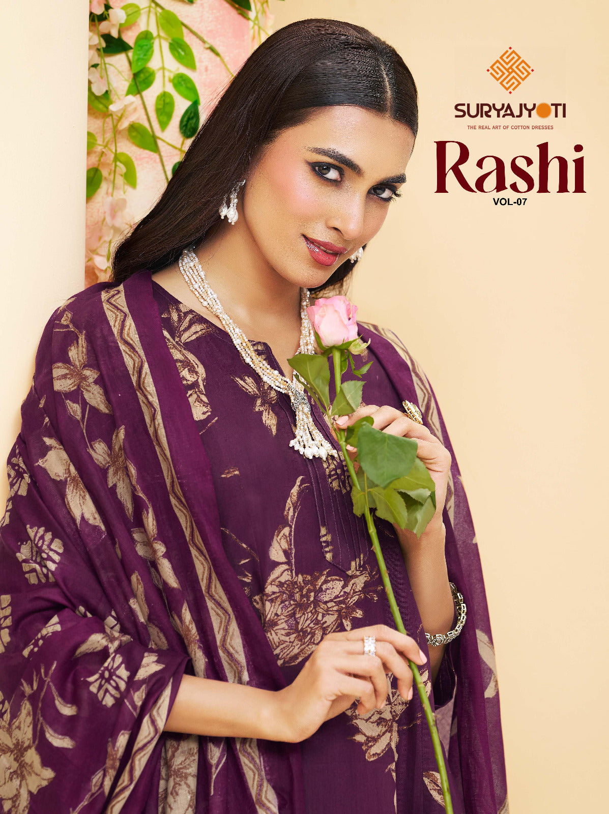 Rashi Vol 7 Suryajyoti Cotton Readymade Anarkali Suits Manufacturer