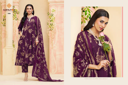 Rashi Vol 7 Suryajyoti Cotton Readymade Anarkali Suits Manufacturer