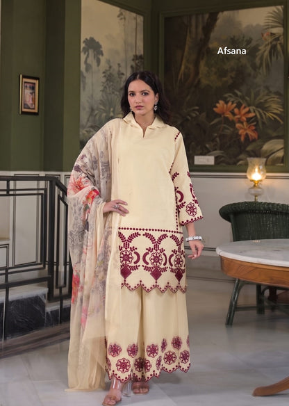 Rashika Afsana Cotton Pakistani Readymade Suits Wholesaler Gujarat