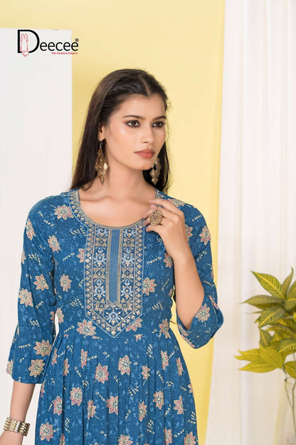 Rashmi Deecee Rayon Anarkali Kurtis Manufacturer