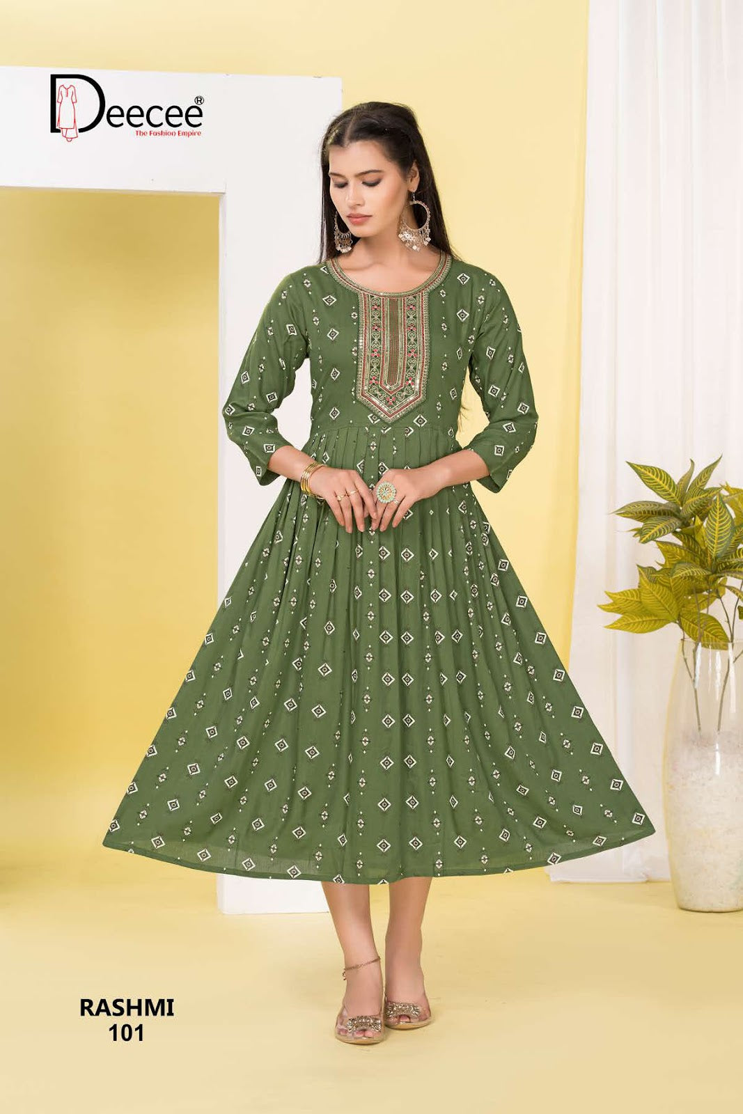 Rashmi Deecee Rayon Anarkali Kurtis Manufacturer