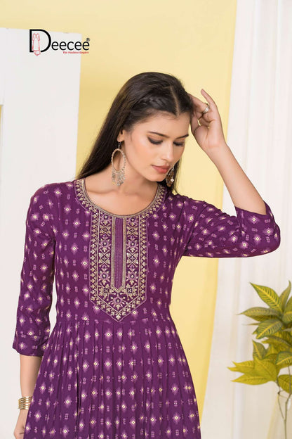 Rashmi Deecee Rayon Anarkali Kurtis Manufacturer