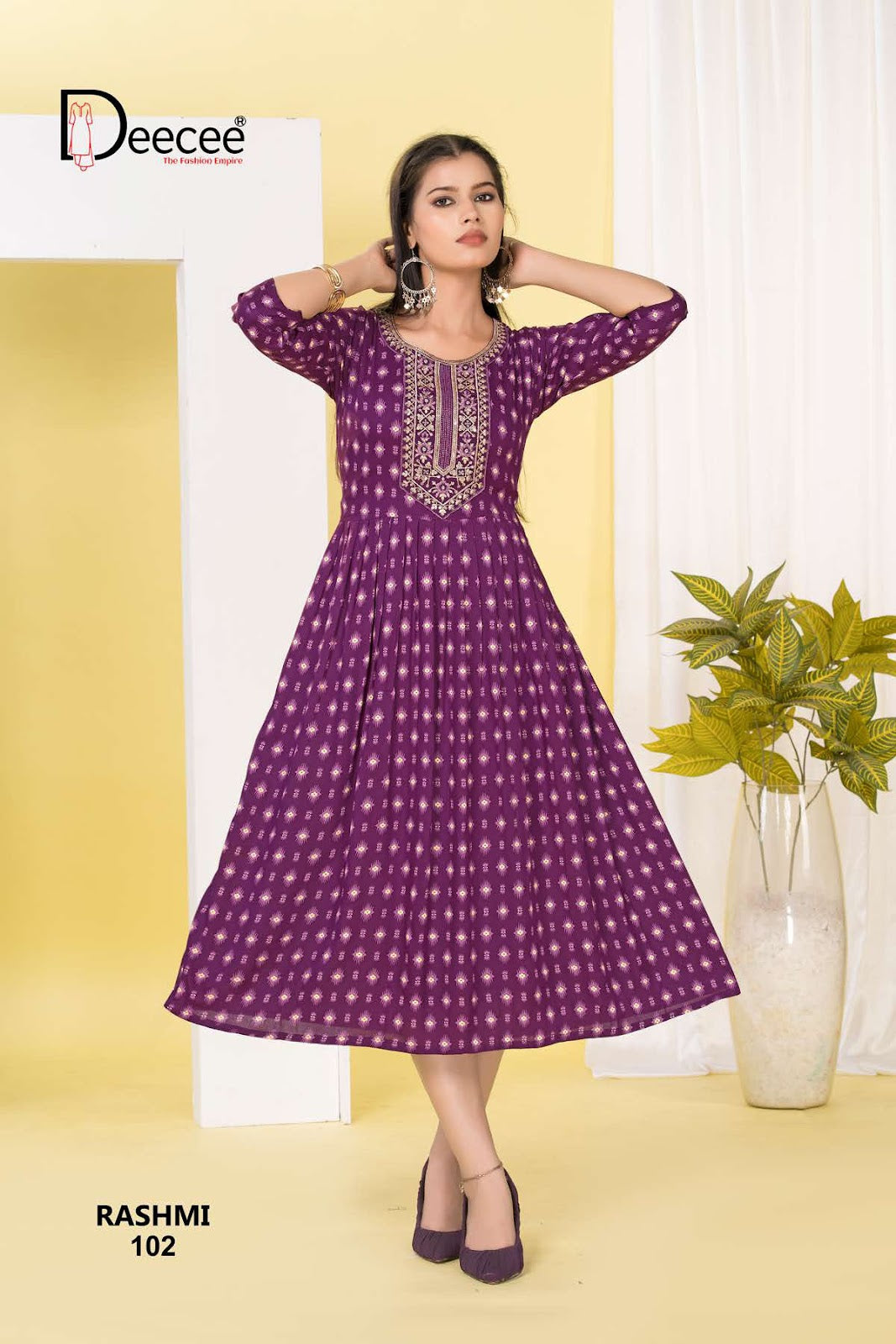 Rashmi Deecee Rayon Anarkali Kurtis Manufacturer