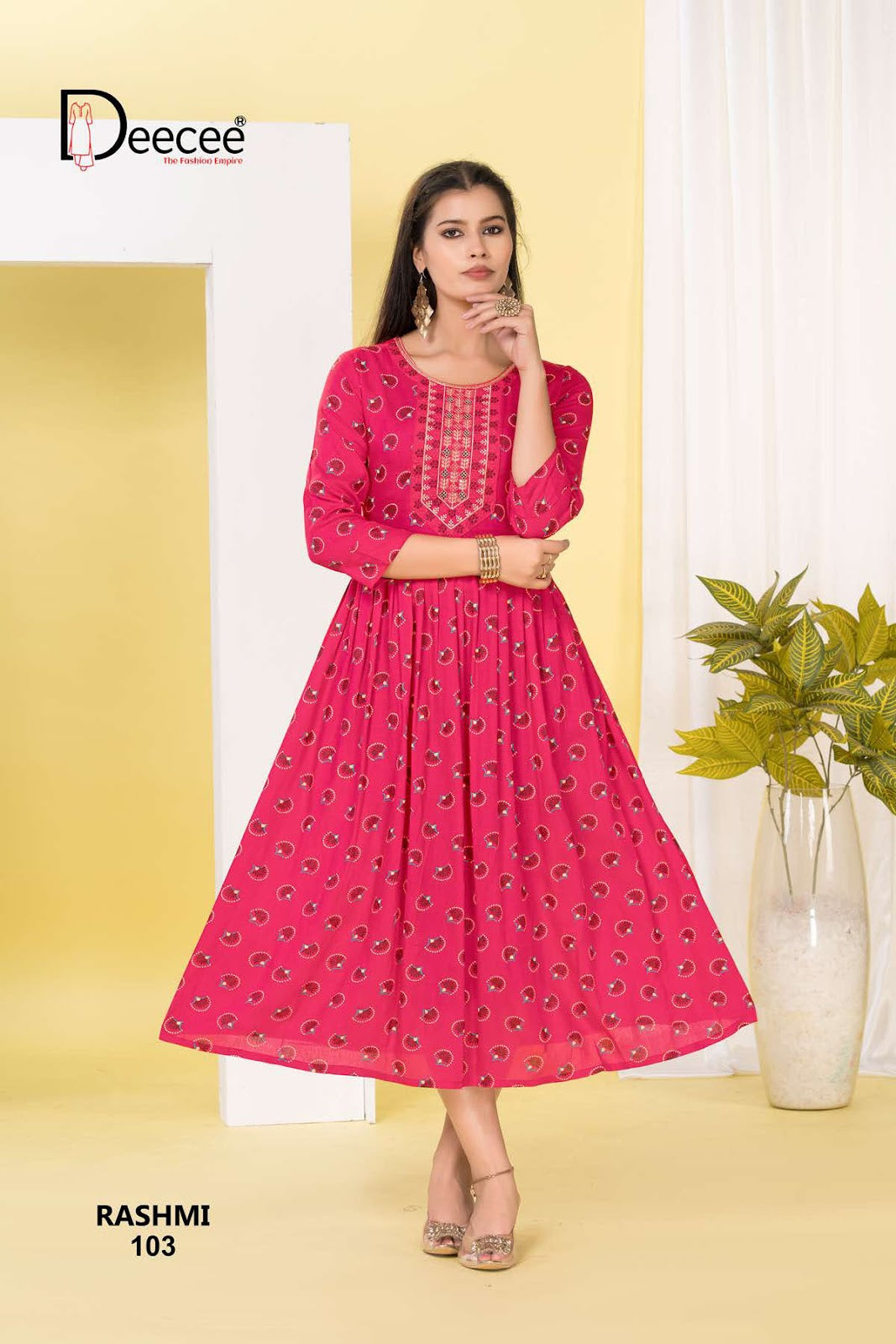 Rashmi Deecee Rayon Anarkali Kurtis Manufacturer
