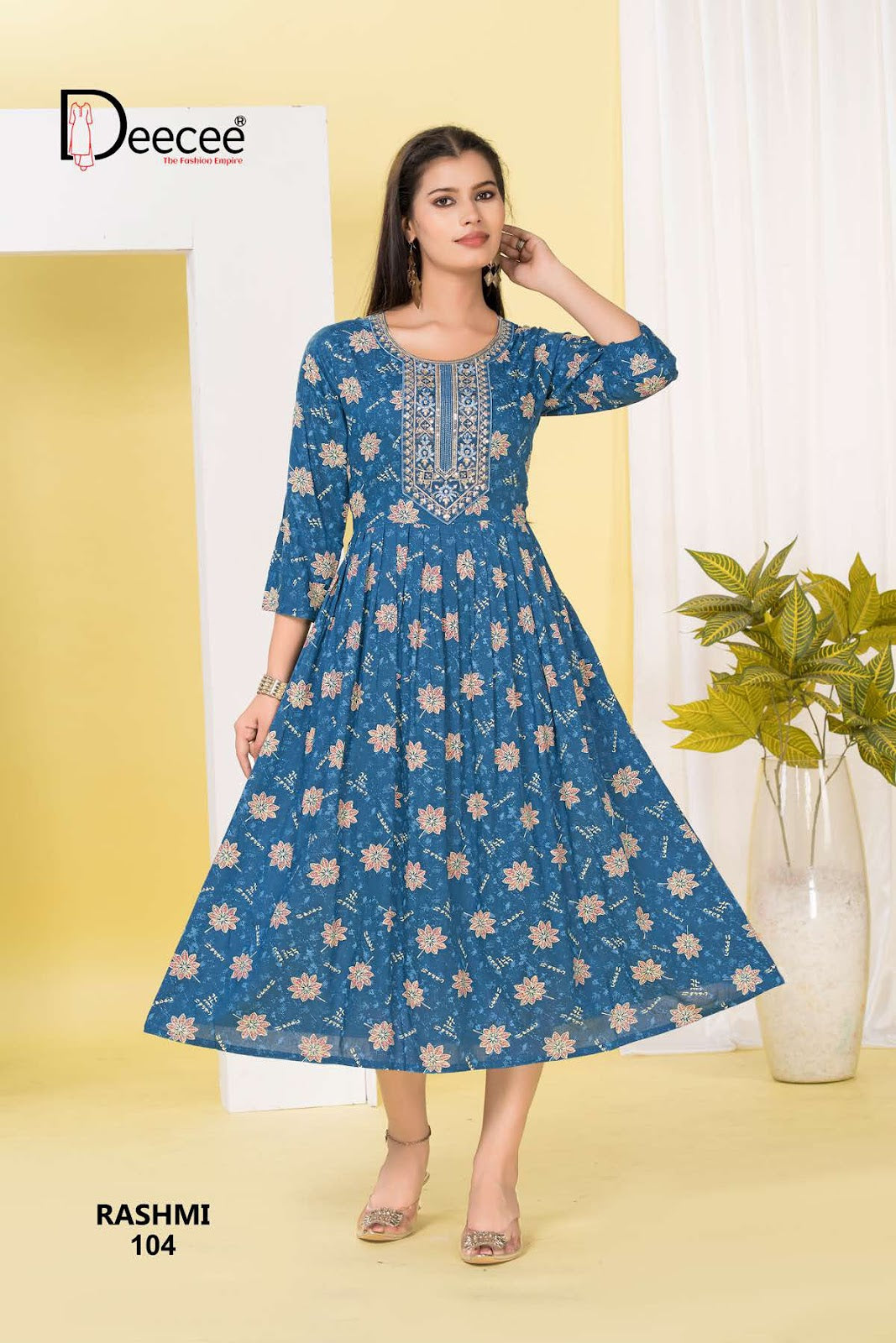 Rashmi Deecee Rayon Anarkali Kurtis Manufacturer