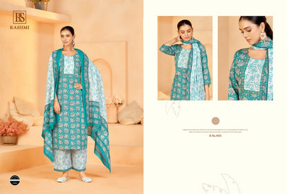 Rashmi Rangi Sangi Cotton Readymade Plazzo Style Suits Supplier India