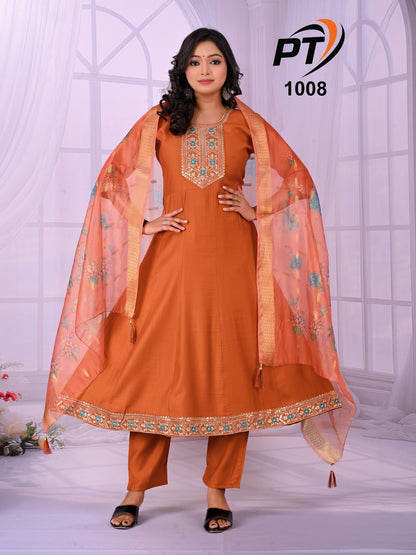 Rashmi Vol 1 Pt Berlin Readymade Anarkali Suits Wholesaler
