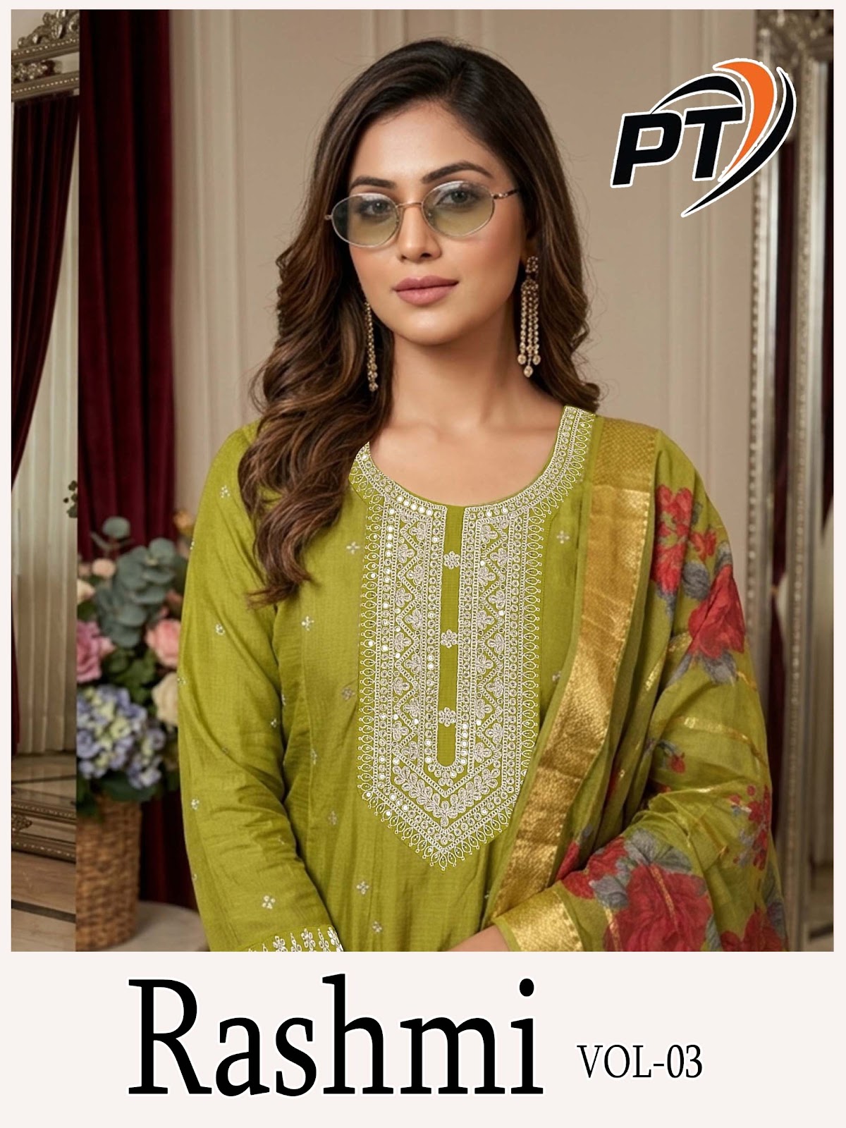 Rashmi Vol 3 Pt Berlin Readymade Anarkali Suits Supplier Gujarat
