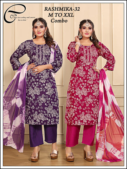 Rashmika Knk Vatican Readymade Pant Style Suits Supplier Ahmedabad