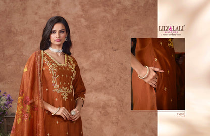 Rashmika Lily Lali Viscose Silk Readymade Suits Manufacturer