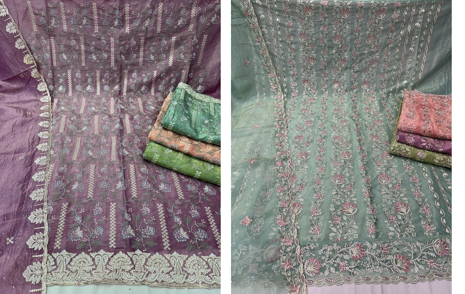 Rashmika Nayandeep Gold Crush Salwar Suits Wholesaler Ahmedabad