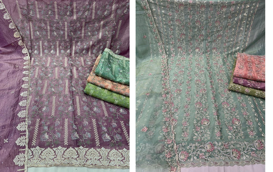 Rashmika Nayandeep Gold Crush Salwar Suits Wholesaler Ahmedabad