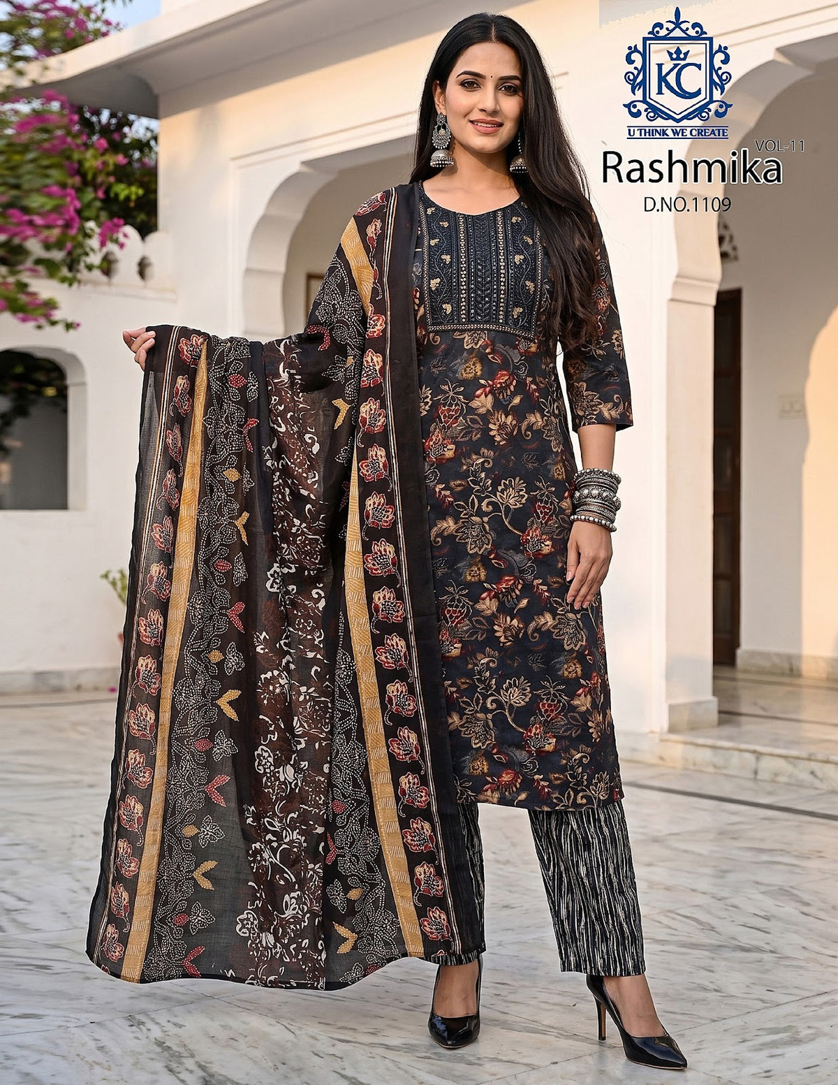 Rashmika Vol 11 Kcf Readymade Cotton Pant Suits Wholesale