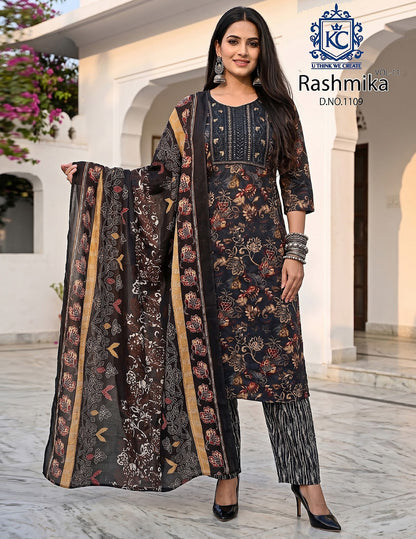 Rashmika Vol 11 Kcf Readymade Cotton Pant Suits Wholesale