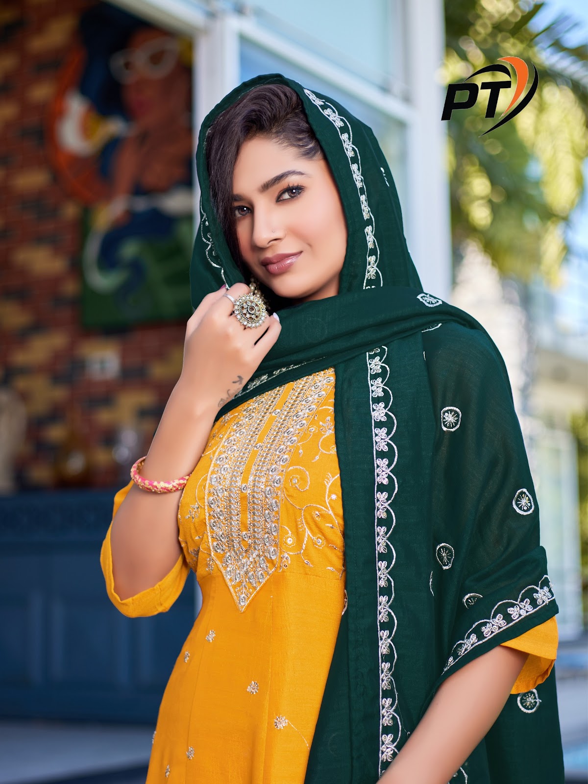 Rashmika Vol 1 Pt Vichitra Readymade Anarkali Suits Exporter Ahmedabad