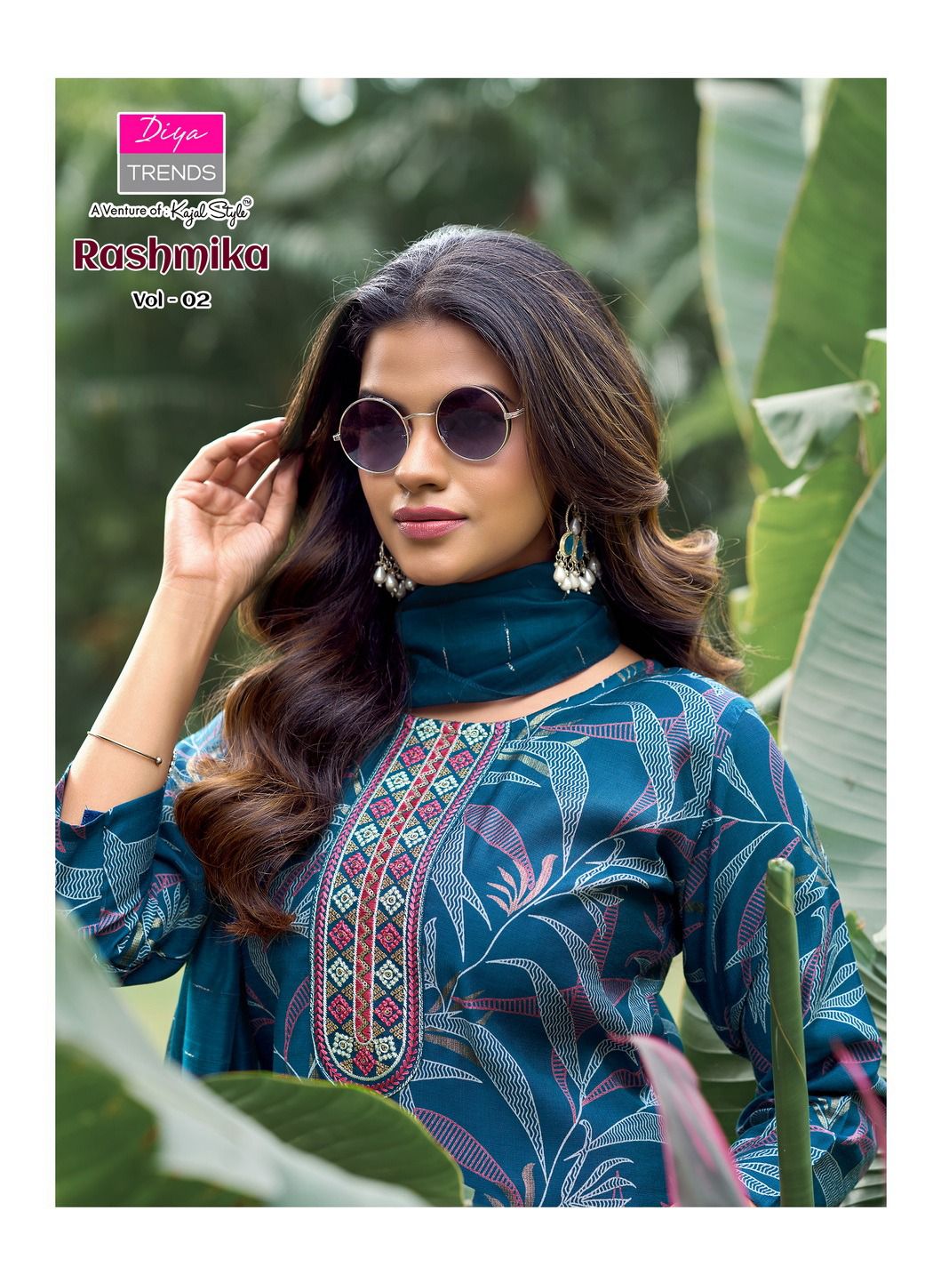Rashmika Vol 2 Diya Trends Vertican Readymade Pant Style Suits Manufacturer Gujarat