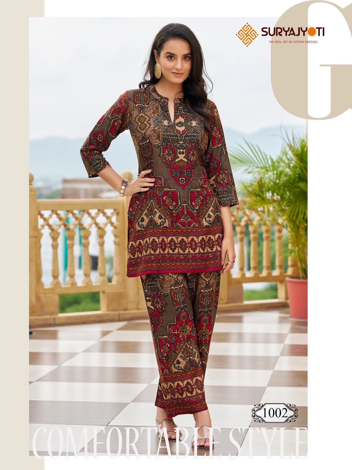 Rasika Vol 1 Suryajyoti Rayon Co Ord Set Exporter Gujarat