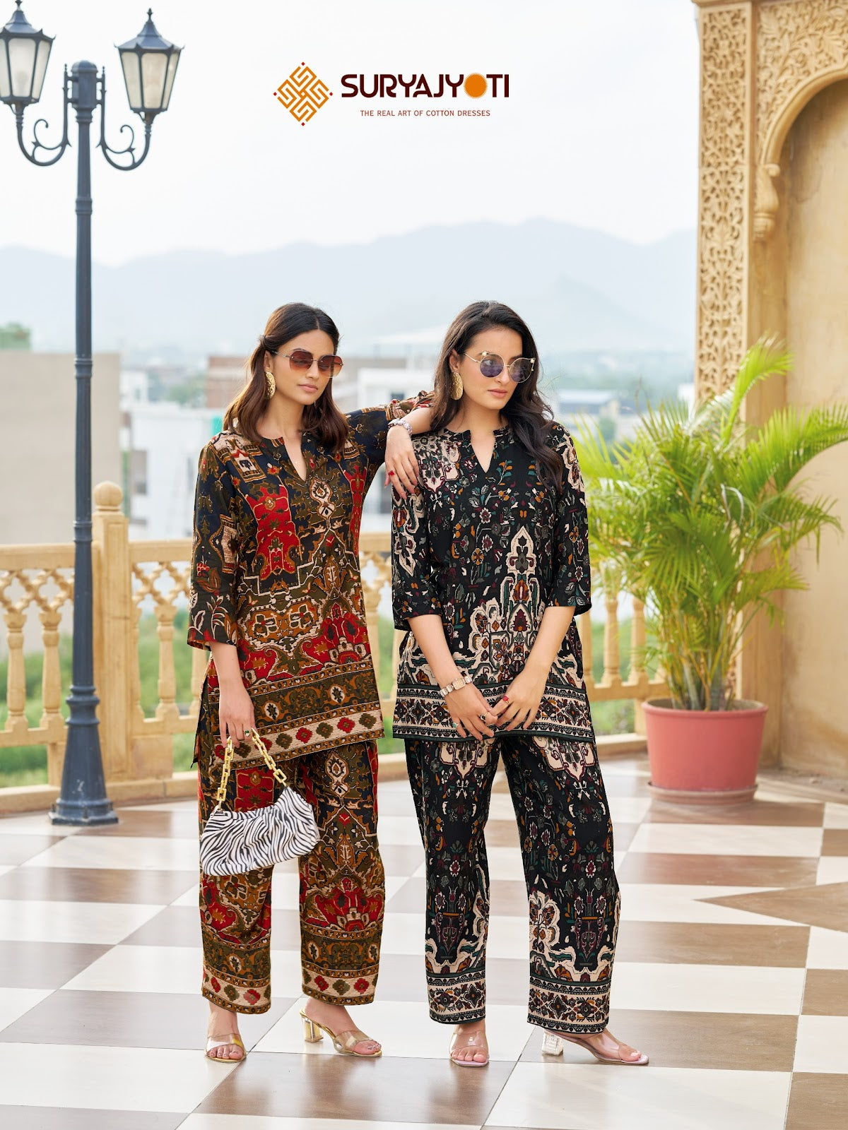 Rasika Vol 1 Suryajyoti Rayon Co Ord Set Exporter Gujarat