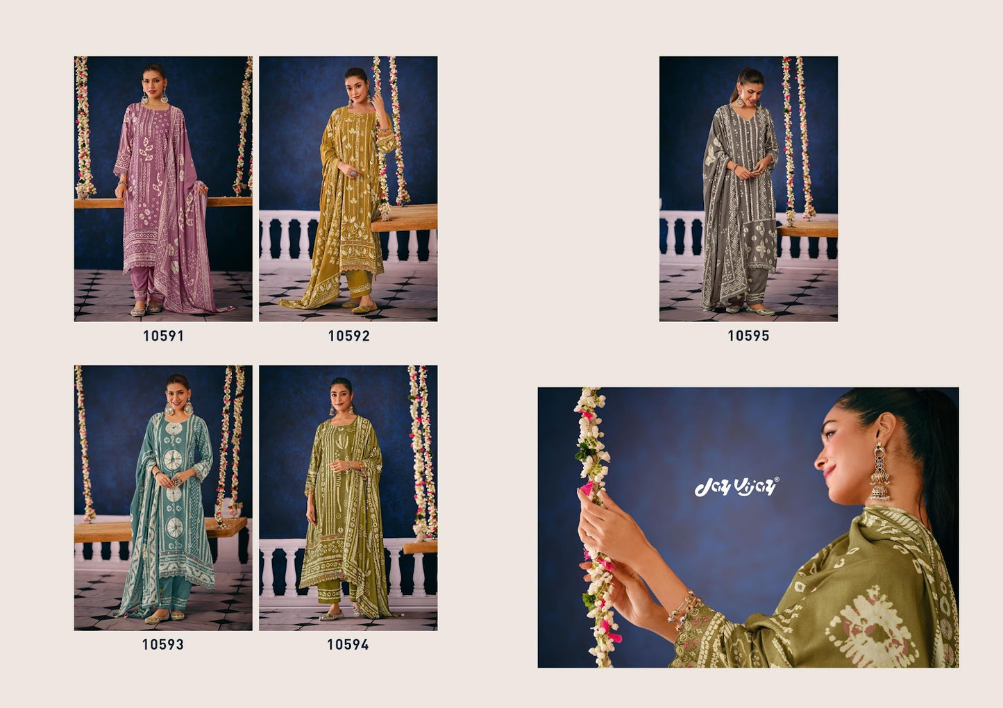 Rasira Jay Vijay Pashmina Suits Supplier