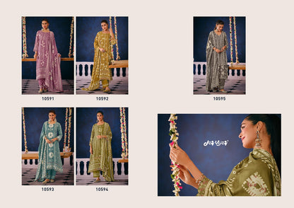 Rasira Jay Vijay Pashmina Suits Supplier