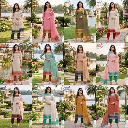 Rasmalai Kanha Readymade Pant Style Suits Manufacturer India