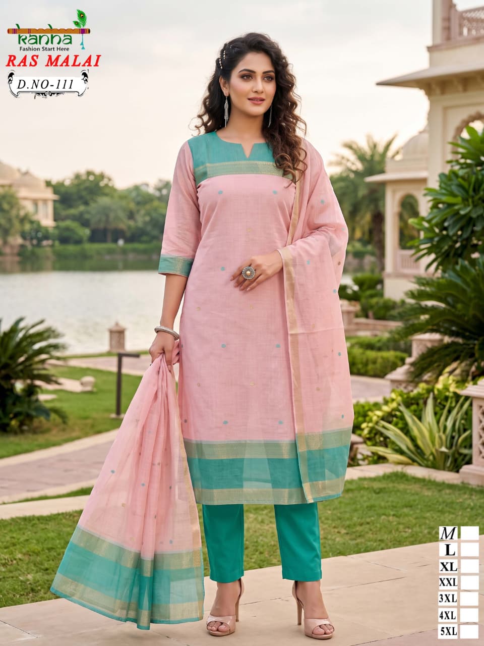 Rasmalai Kanha Readymade Pant Style Suits Manufacturer India