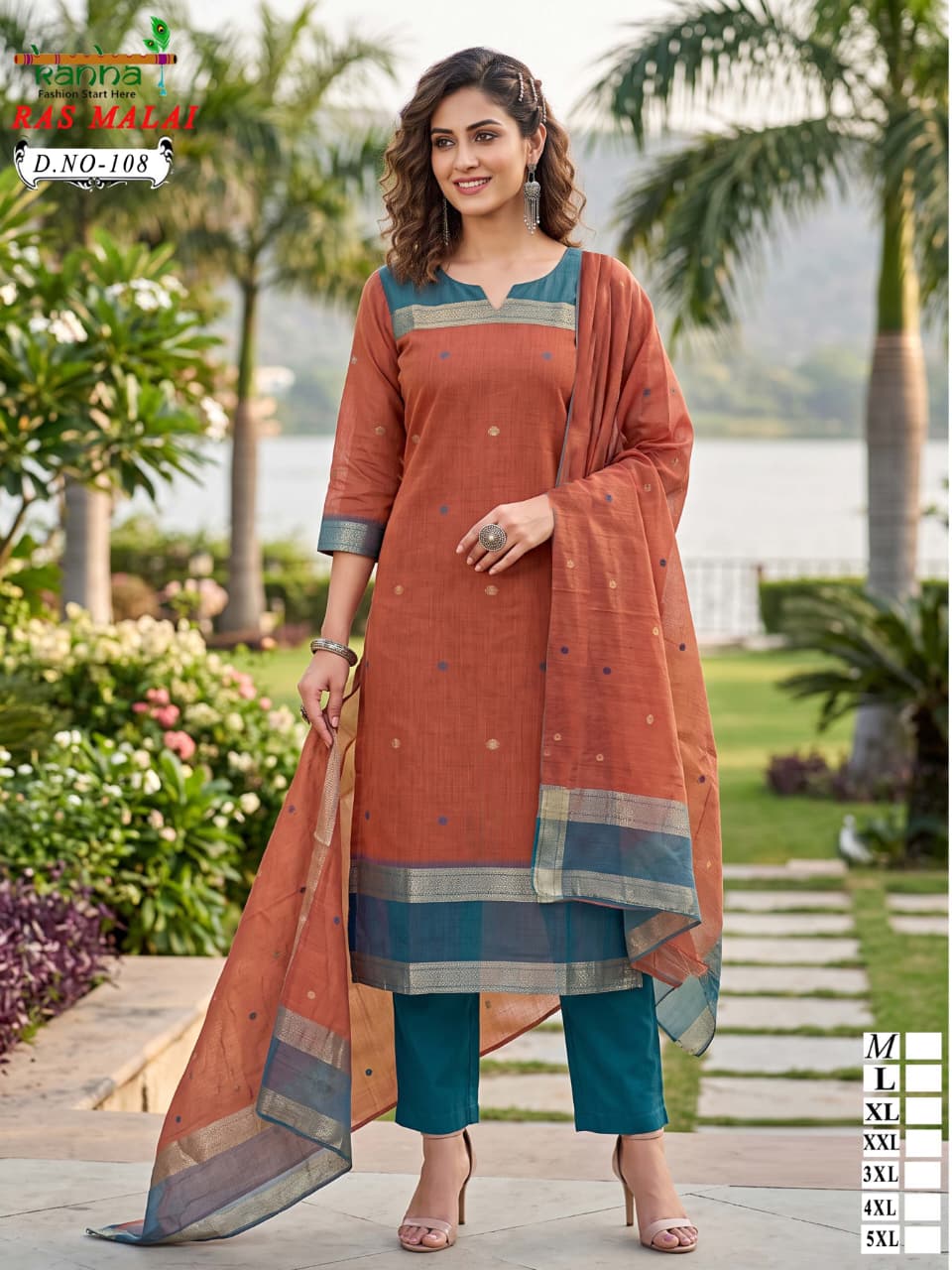 Rasmalai Kanha Readymade Pant Style Suits Manufacturer India