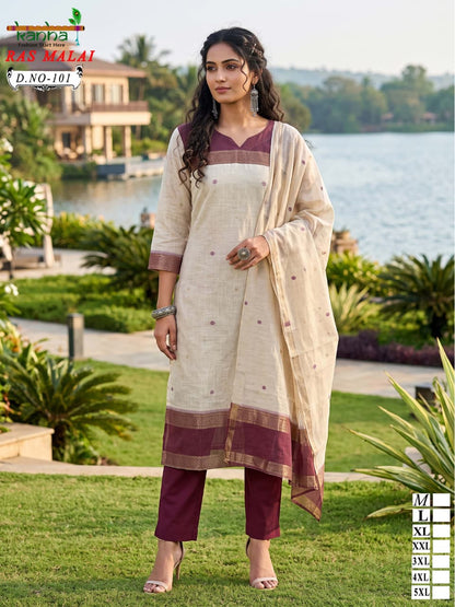 Rasmalai Kanha Readymade Pant Style Suits Manufacturer India
