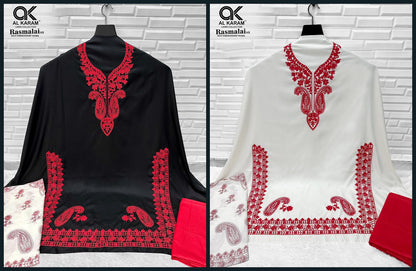 Rasmalai Nx Al Karam Rayon Karachi Salwar Suits Wholesale Rate