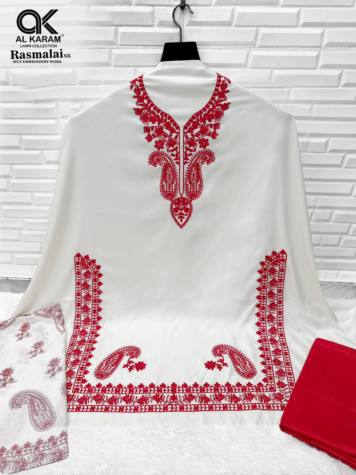 Rasmalai Nx Al Karam Rayon Karachi Salwar Suits Wholesale Rate